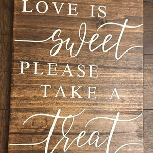 Rustic Brown  Decor Sign